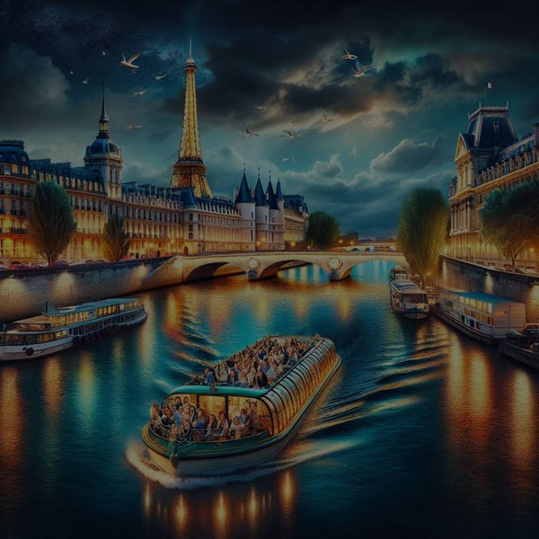 Quelles locations en bord de Seine permettent une visite nocturne de Paris en bateau privé?